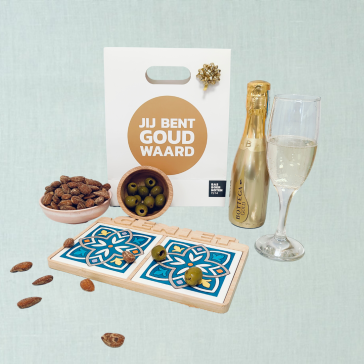 Goud waard borrelcadeau