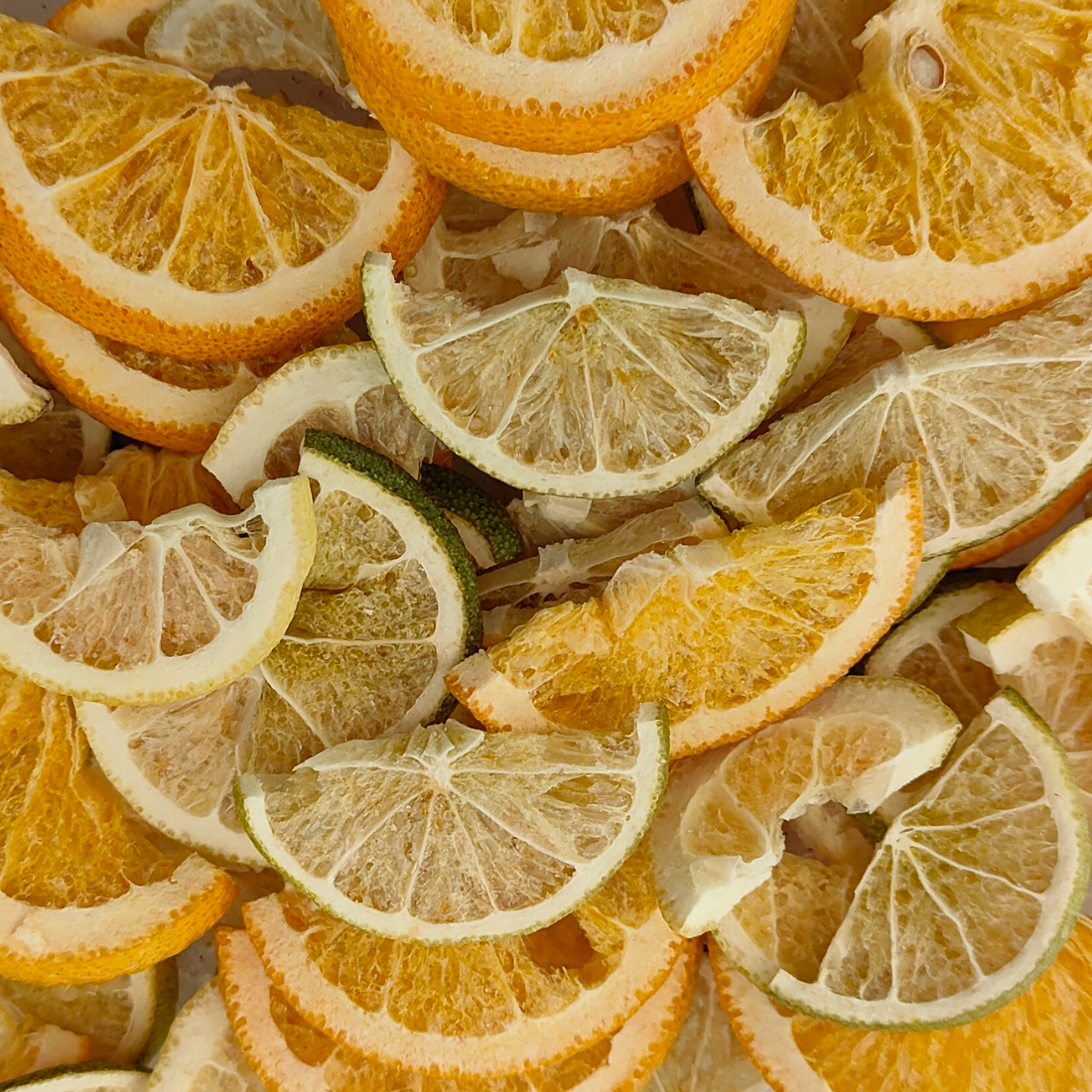 Gevriesdroogde citrus mix