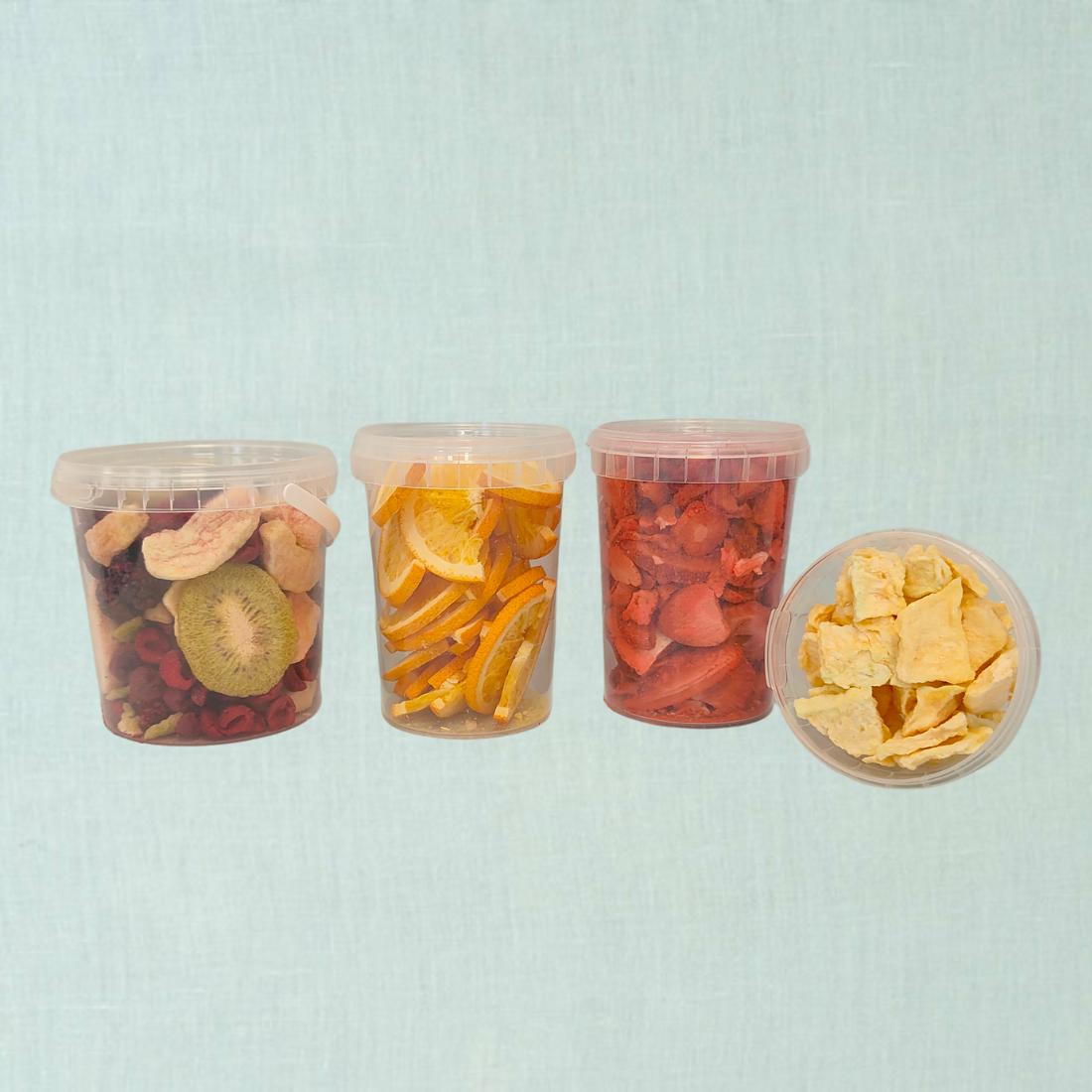 Gevriesdroogde fruit snackbox
