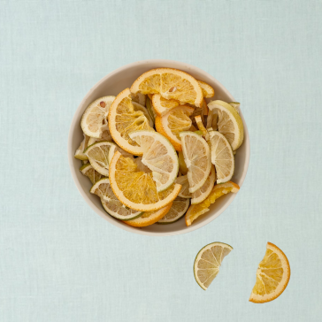 Gevriesdroogde citrus mix