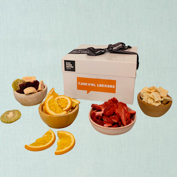 Gevriesdroogde fruit snackbox